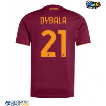 Moški Nogometni dresi AS Roma Paulo Dybala #21 Domači 2025-26 Kratek Rokav